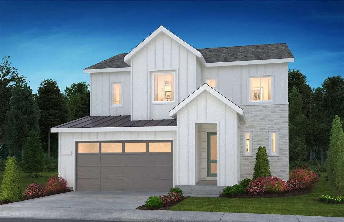 Canyons Portrait Overton Exterior A:Exterior A - Color Scheme #2