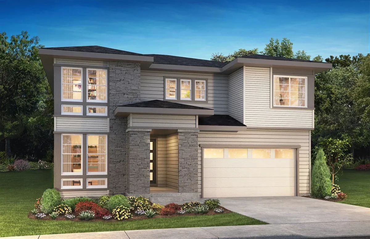 Canyons Gallery Emerson Exterior A:Exterior A - Color Scheme #2
