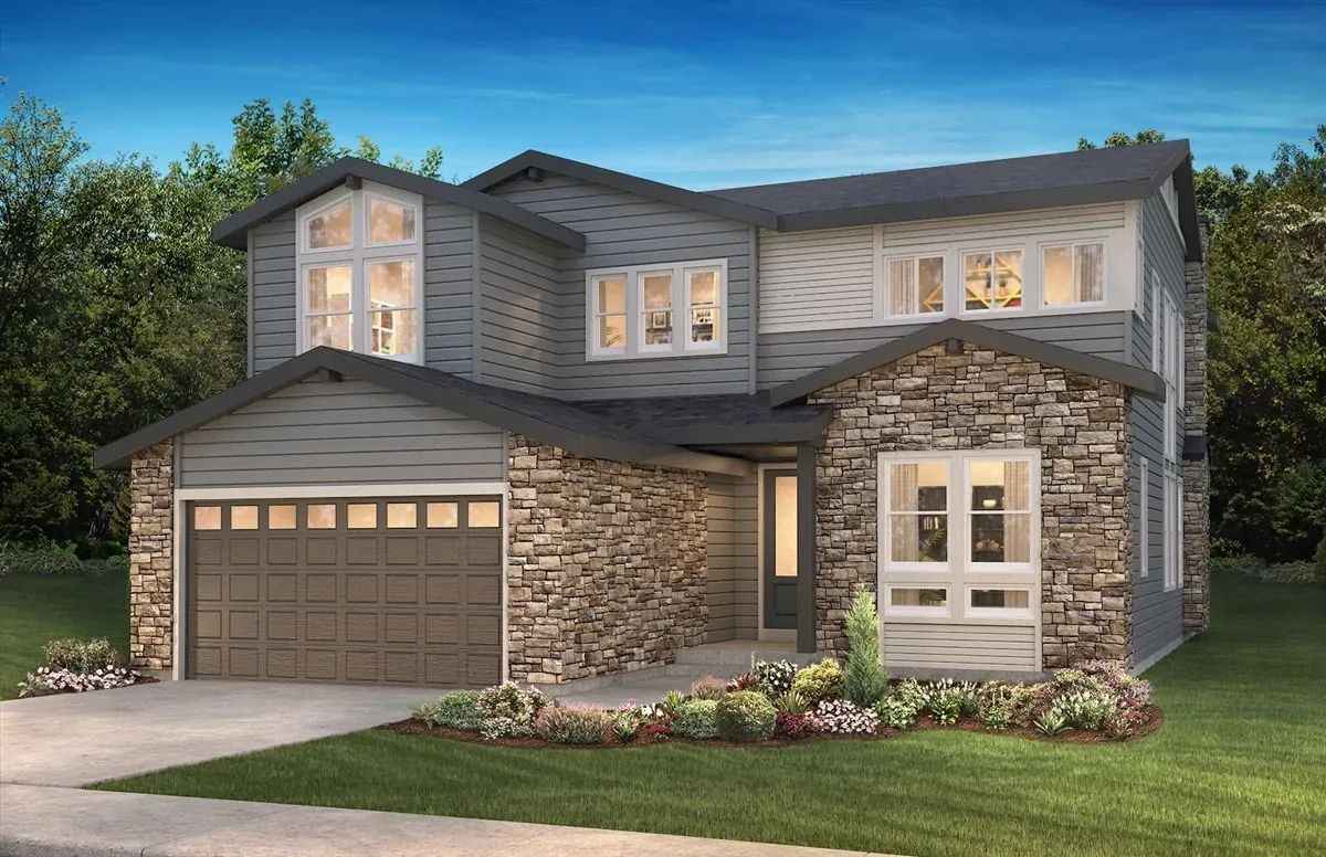 Canyons Gallery Merrick Exterior B:Exterior B - Color Scheme #9