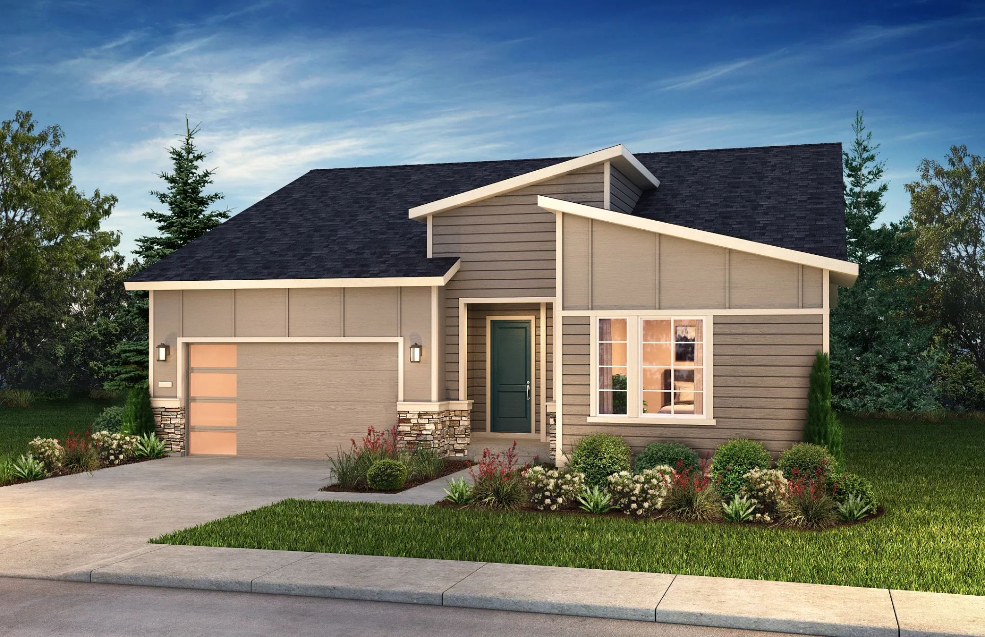 Rendering of Home:Rendering of Home, Color Scheme may Vary