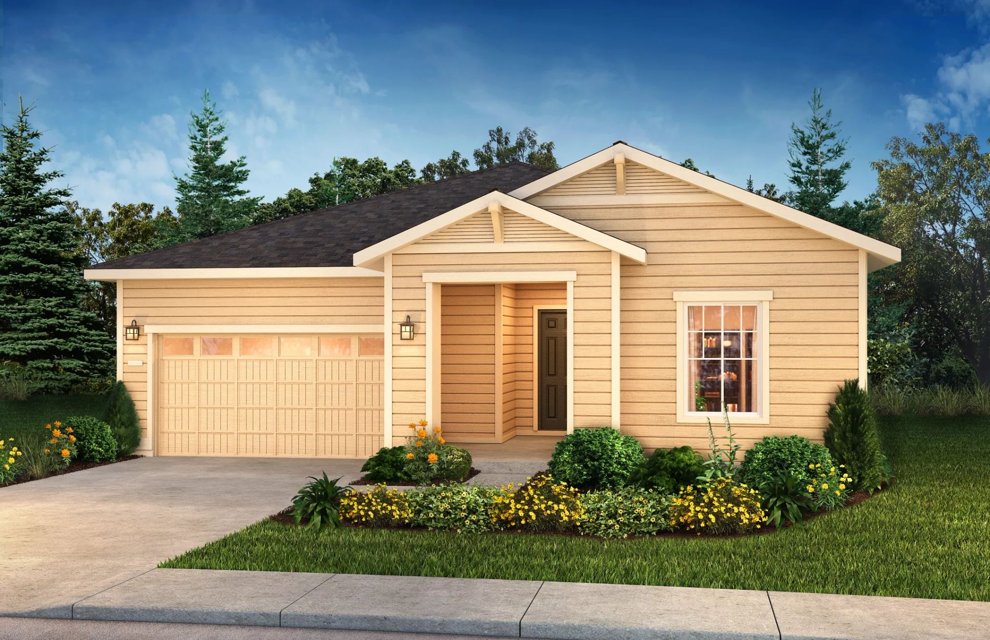 Rendering of Home:Rendering of Home, Color Scheme May Vary