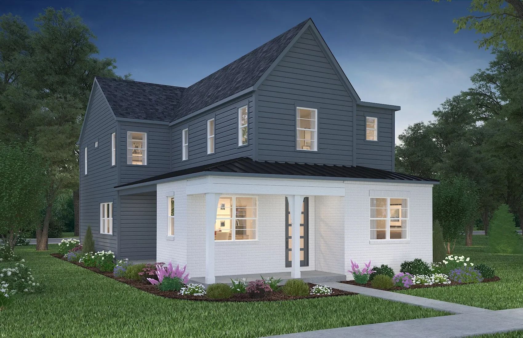 Cameron Floorplan, Elevation C3