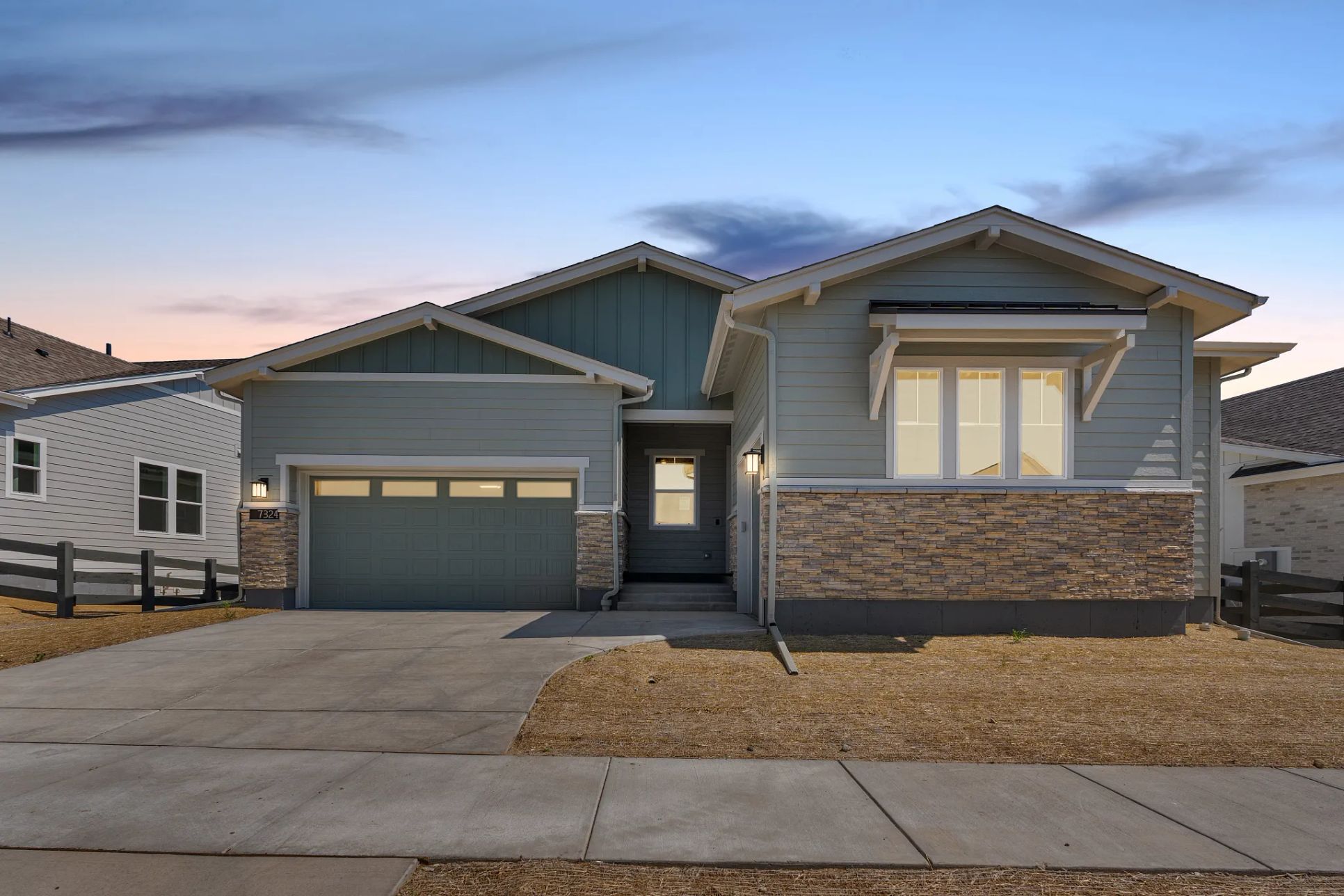Canyons Retreat Haven QMI 0207 Exteriors:Homesite 7 Exterior