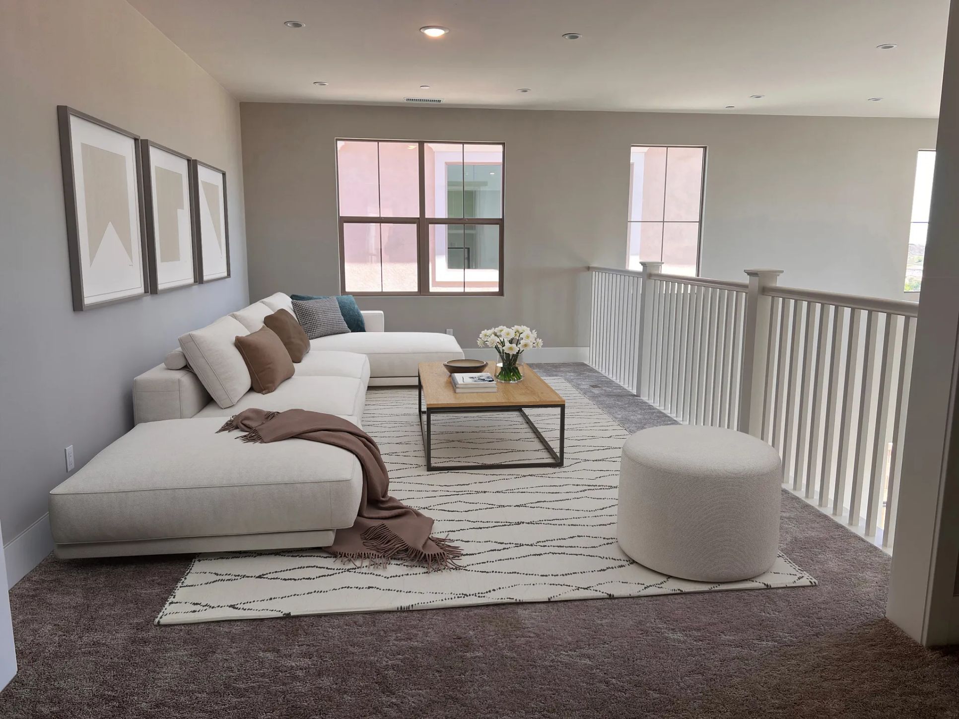 Lot 76 Loft:Lot 76 Staged Loft