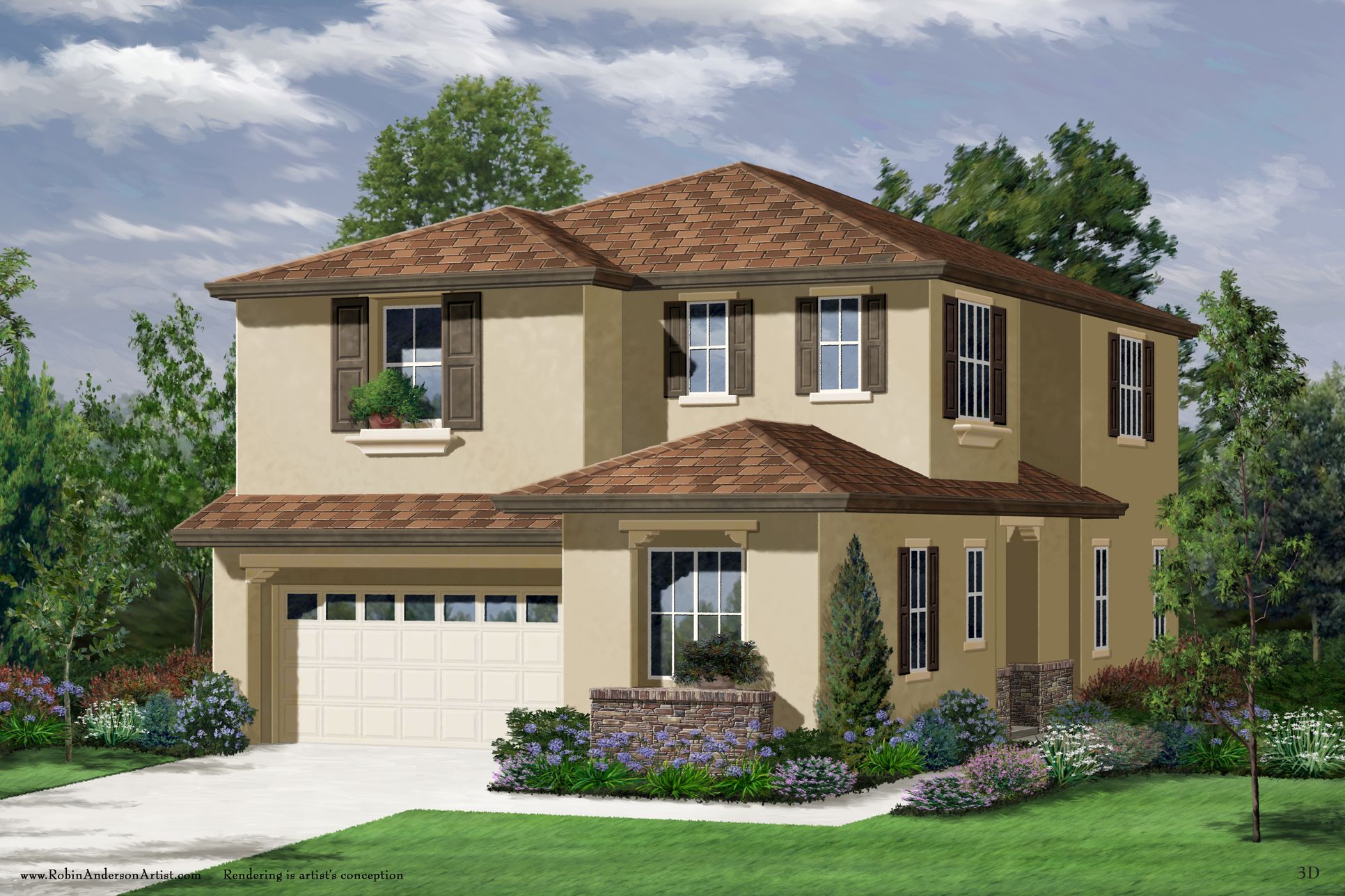 Residence 3 - Elevation D