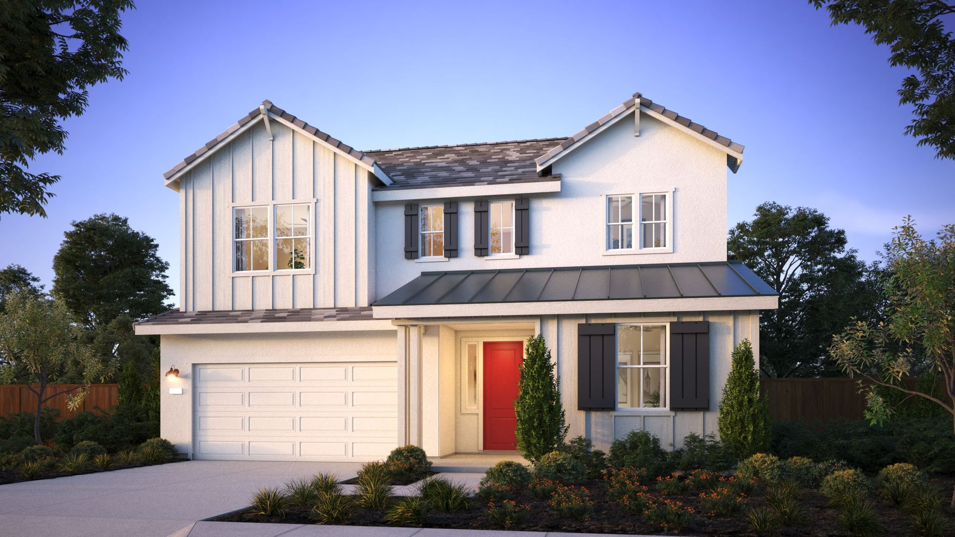 Elevation B:Modern Farmhouse (Elevation B)