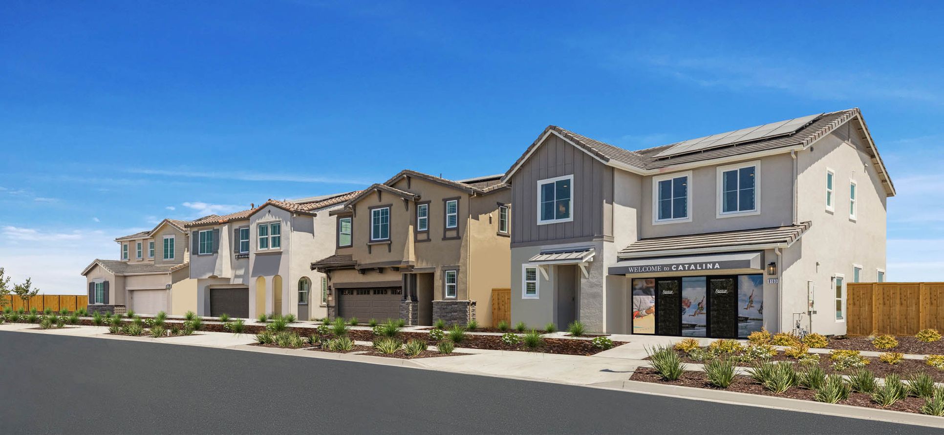 Catalina neighborhood:Model Homes