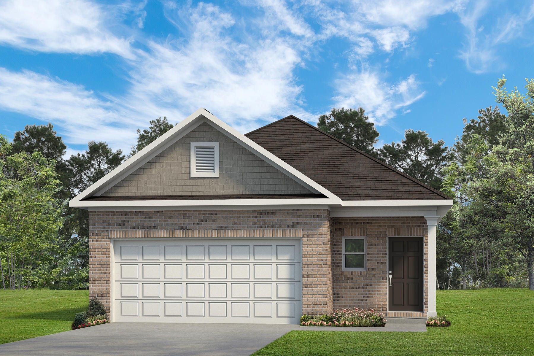 Exterior:The Blue Jay II- Elevation F