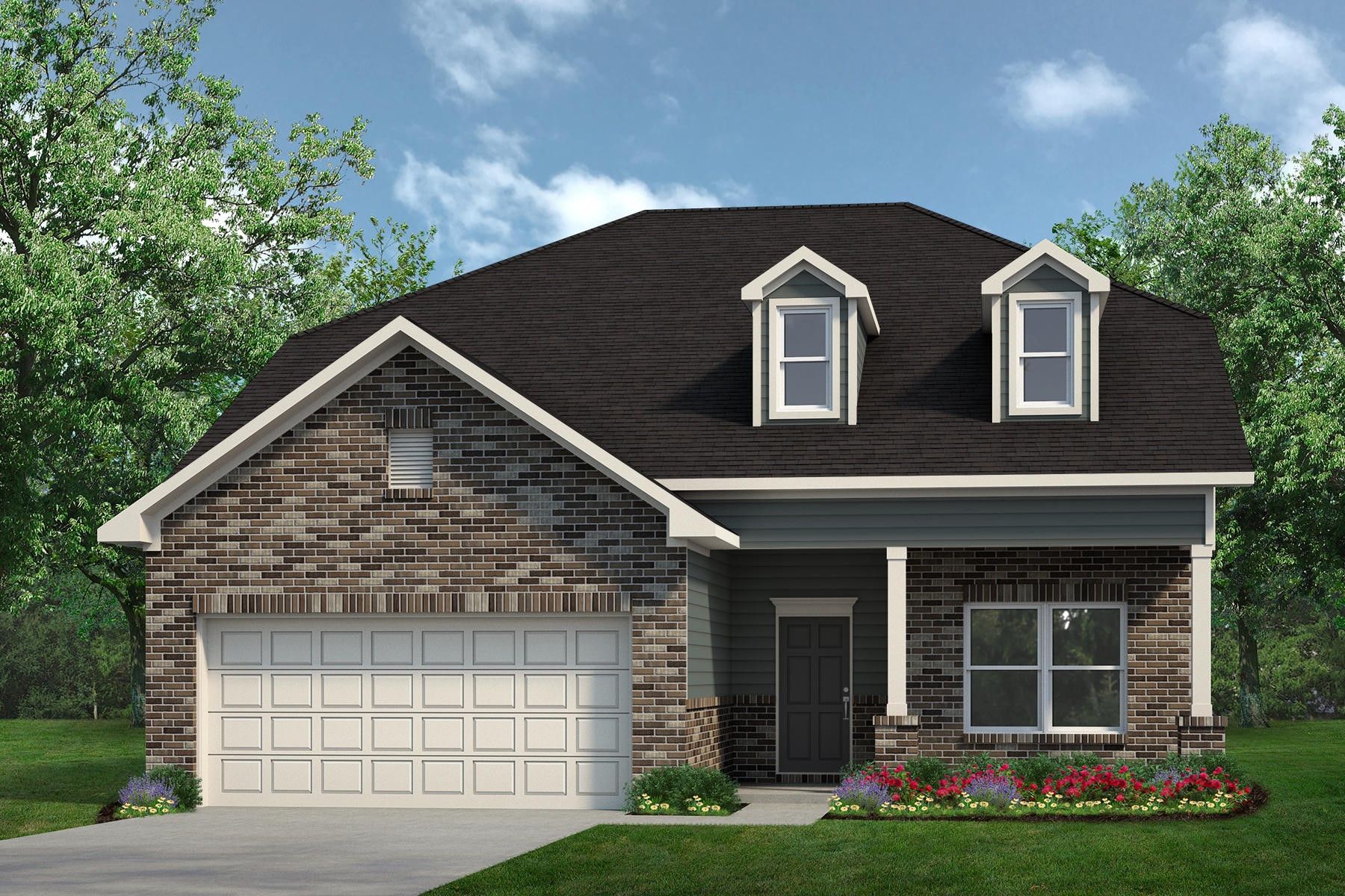 Exterior:The Princeton II- Elevation H