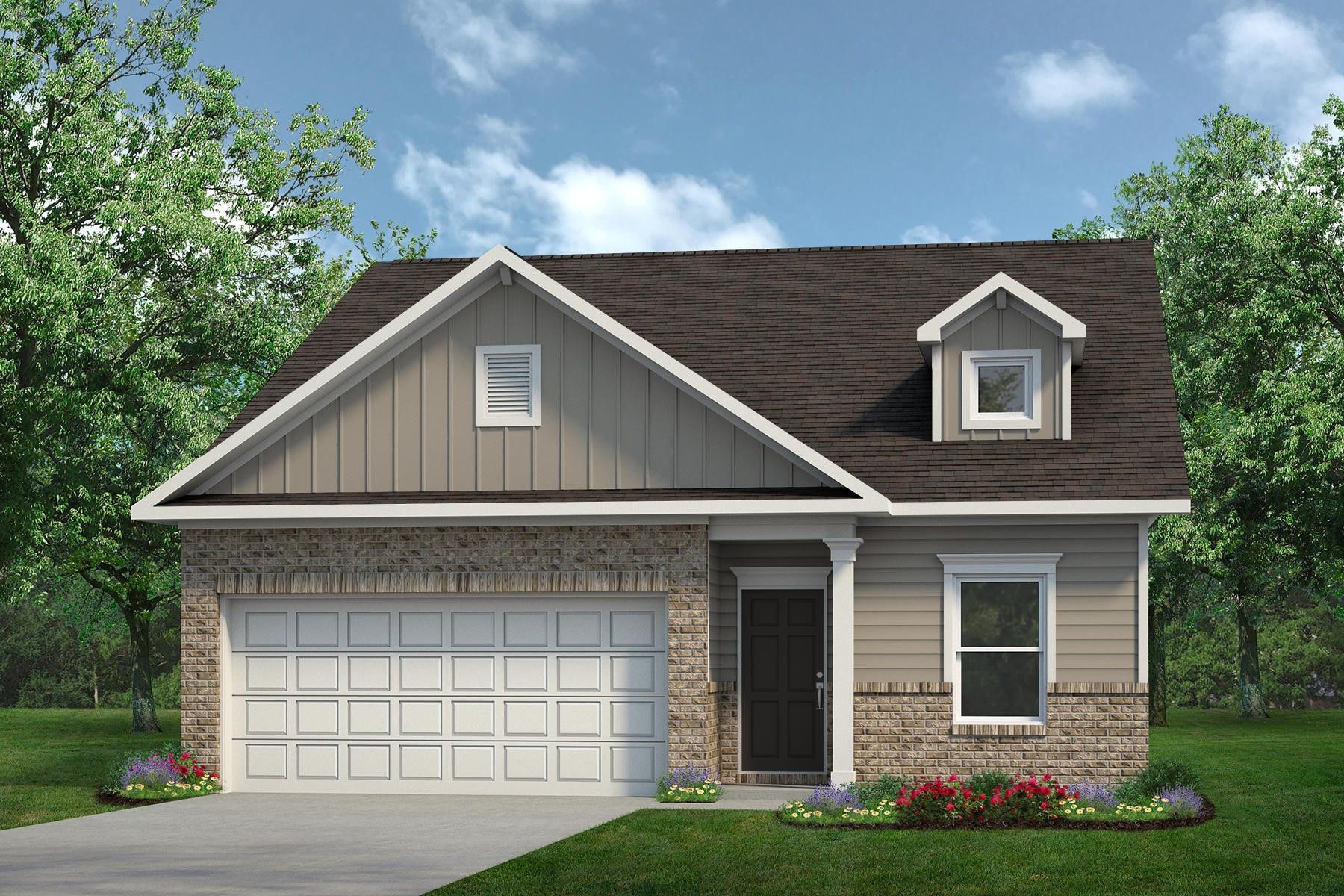 Exterior:Oakshire II- Elevation E