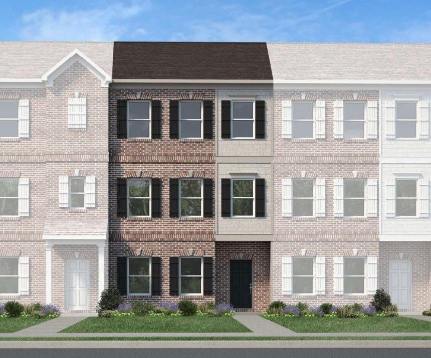 Exterior:This Richmond is estimated to be complete in July.