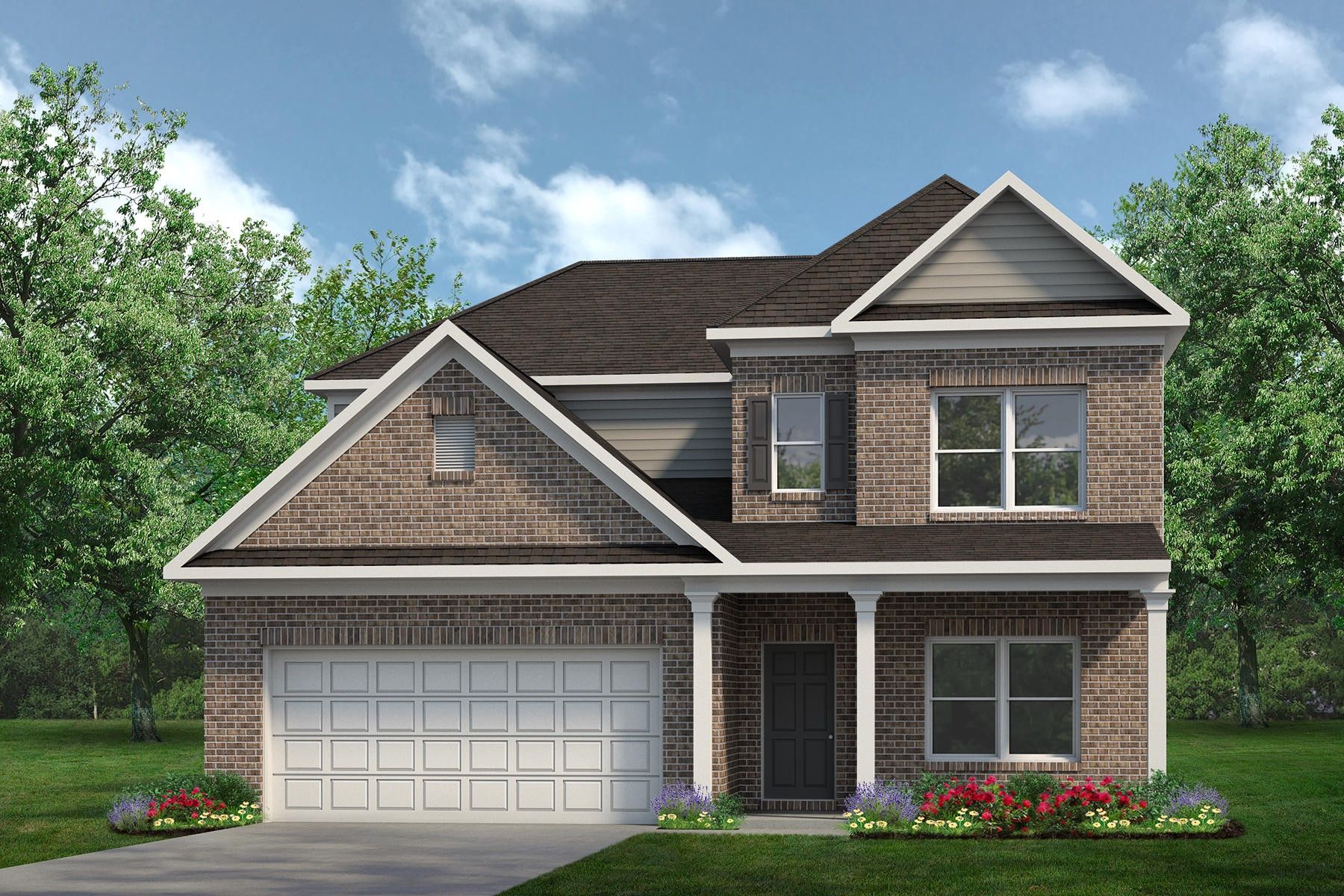 Exterior:The Palmer- Elevation O