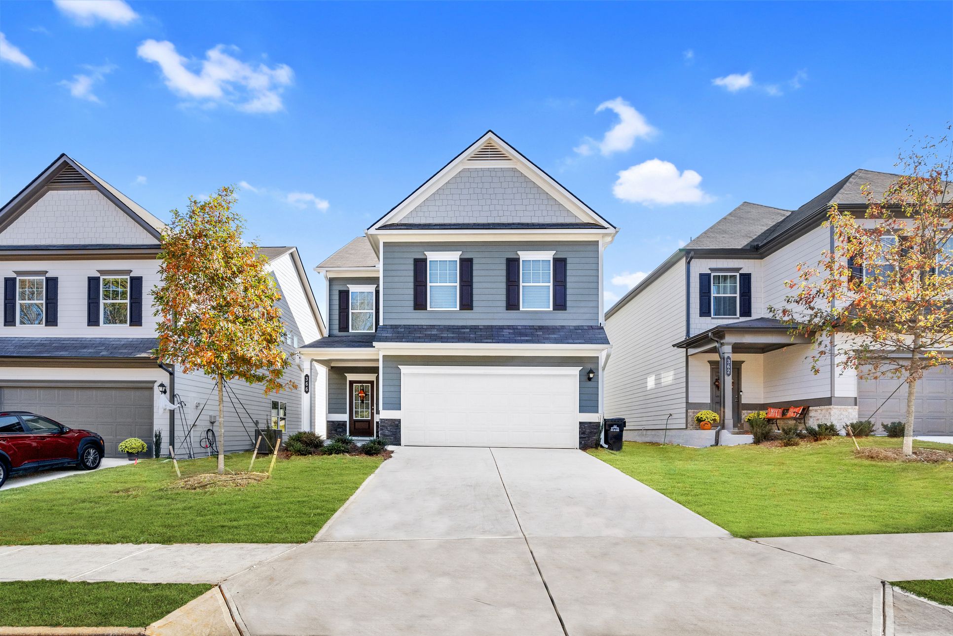 Multi-level Homes For All (The Greenbrier II Exterior)