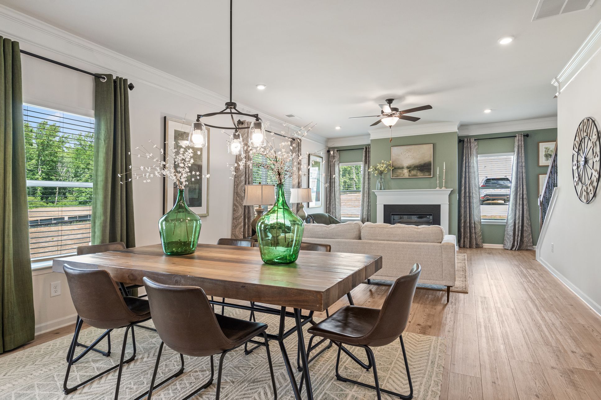 The McGinnis - Living Room:The McGinnis - Living Room