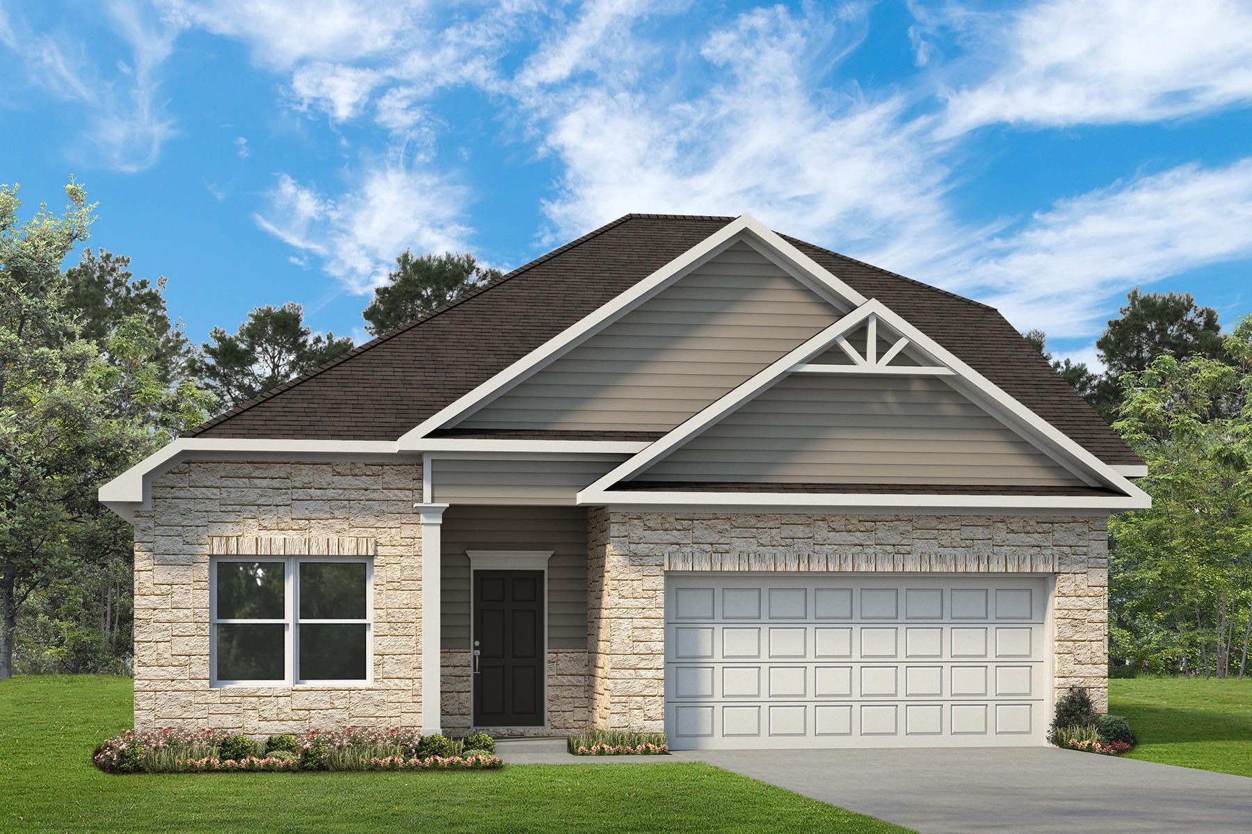 Exterior:The Davenport II- Elevation G