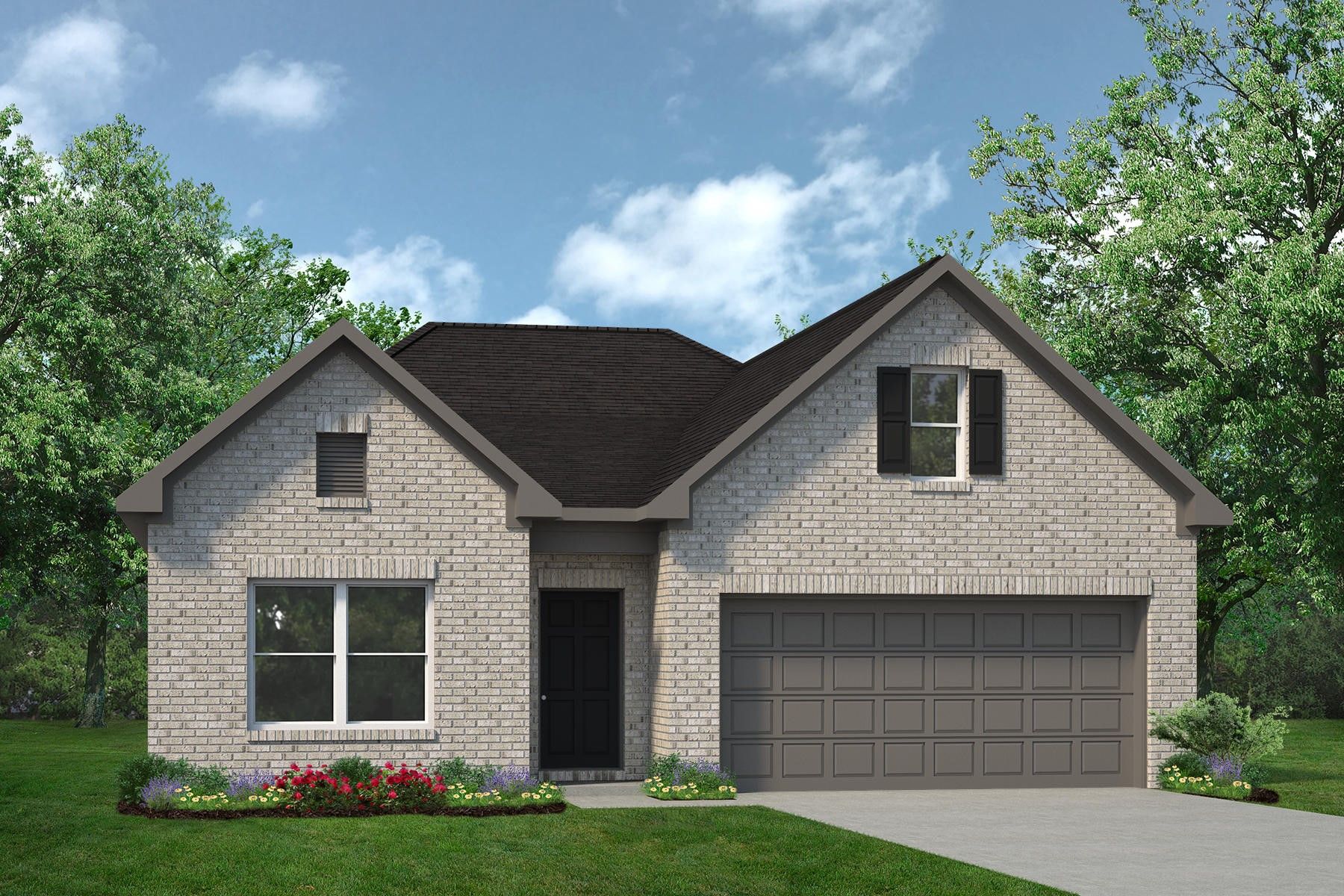 Exterior:The Crawford- Elevation I