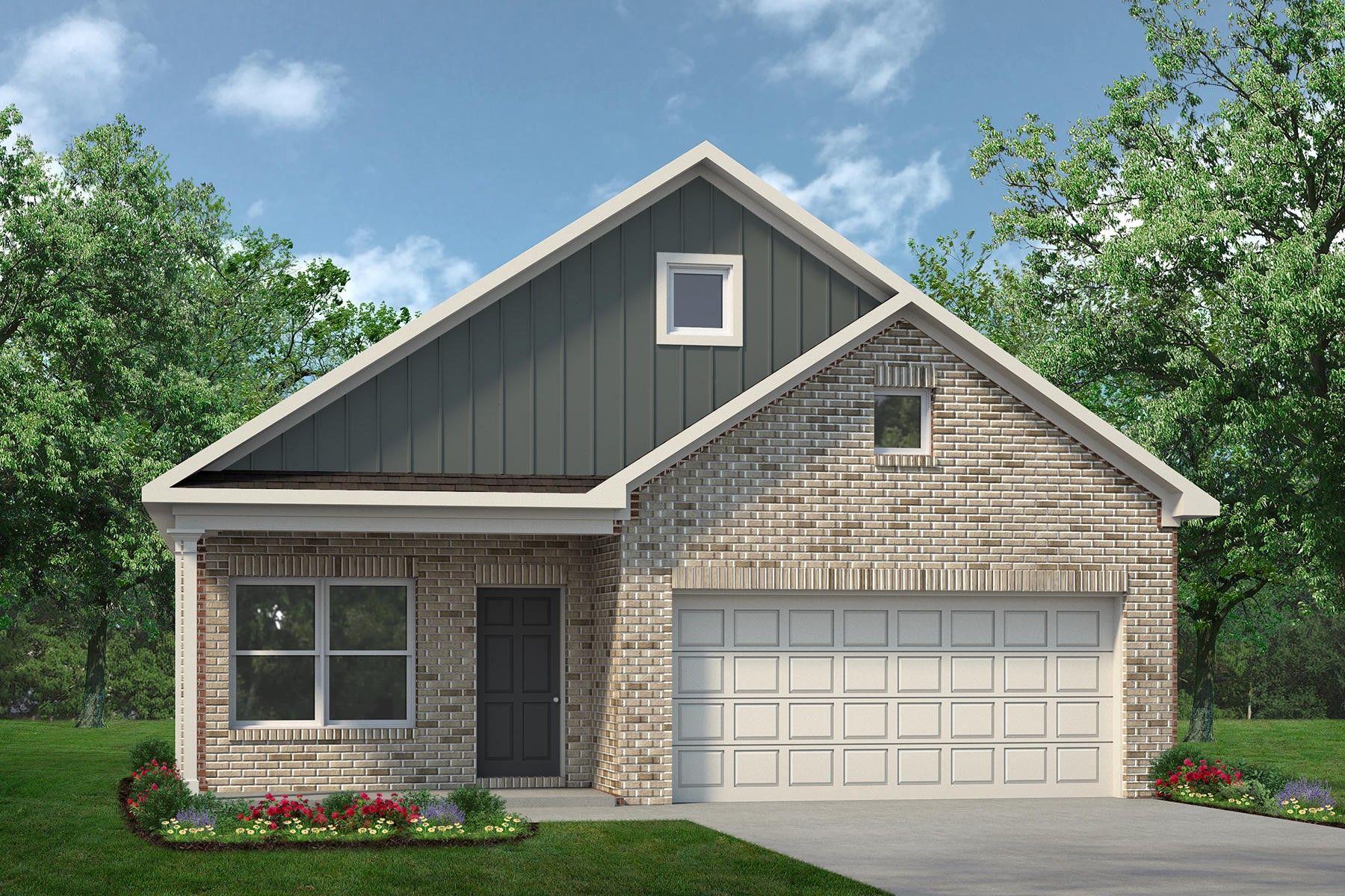 Exterior:The Piedmont- Elevation H