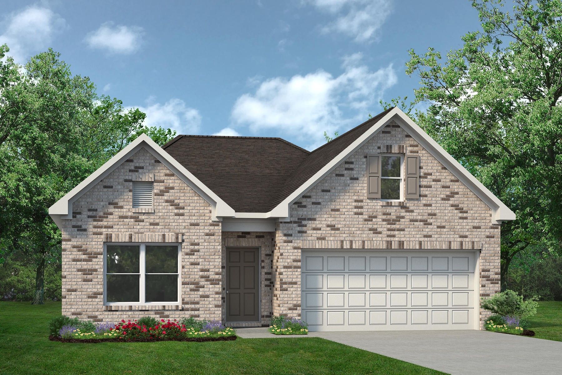 Exterior:The Crawford- Elevation I