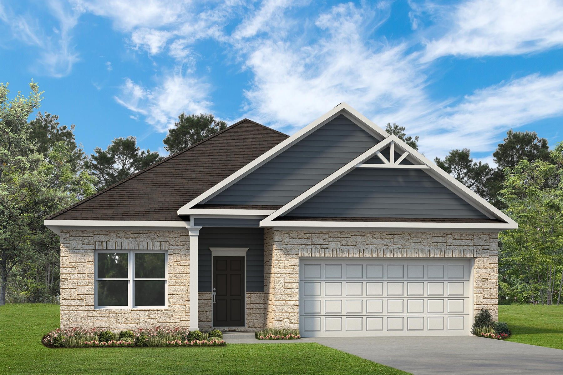 Exterior:The Davenport II- Elevation G