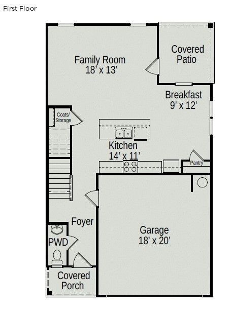 Exterior:*First floor.*