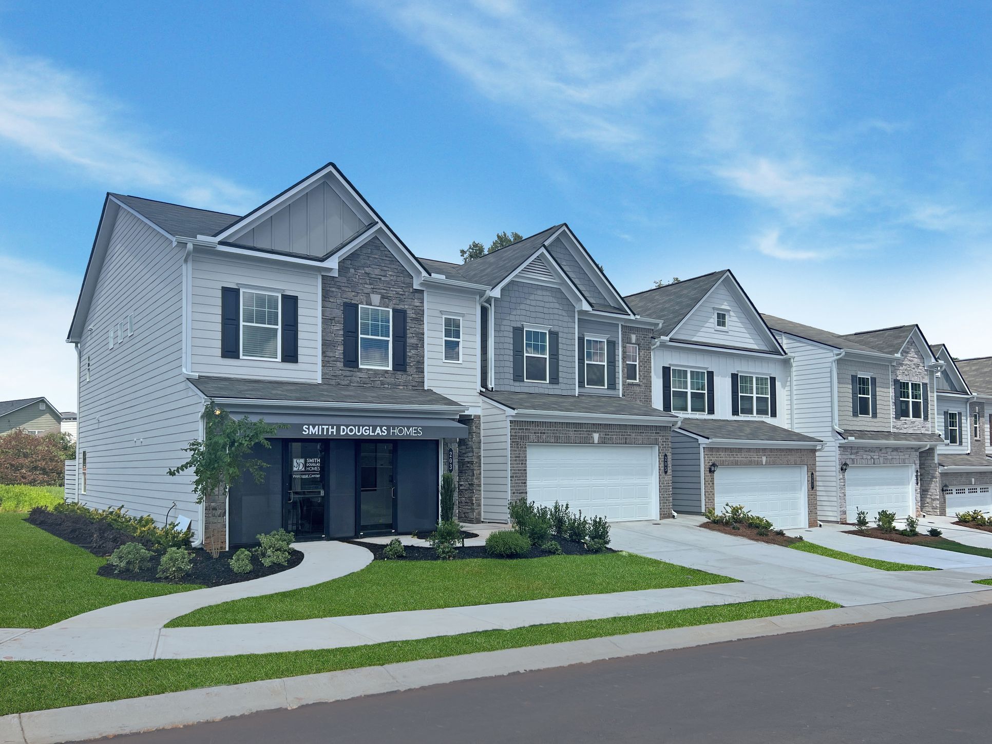 Jameson Towns:Townhomes Streetscape