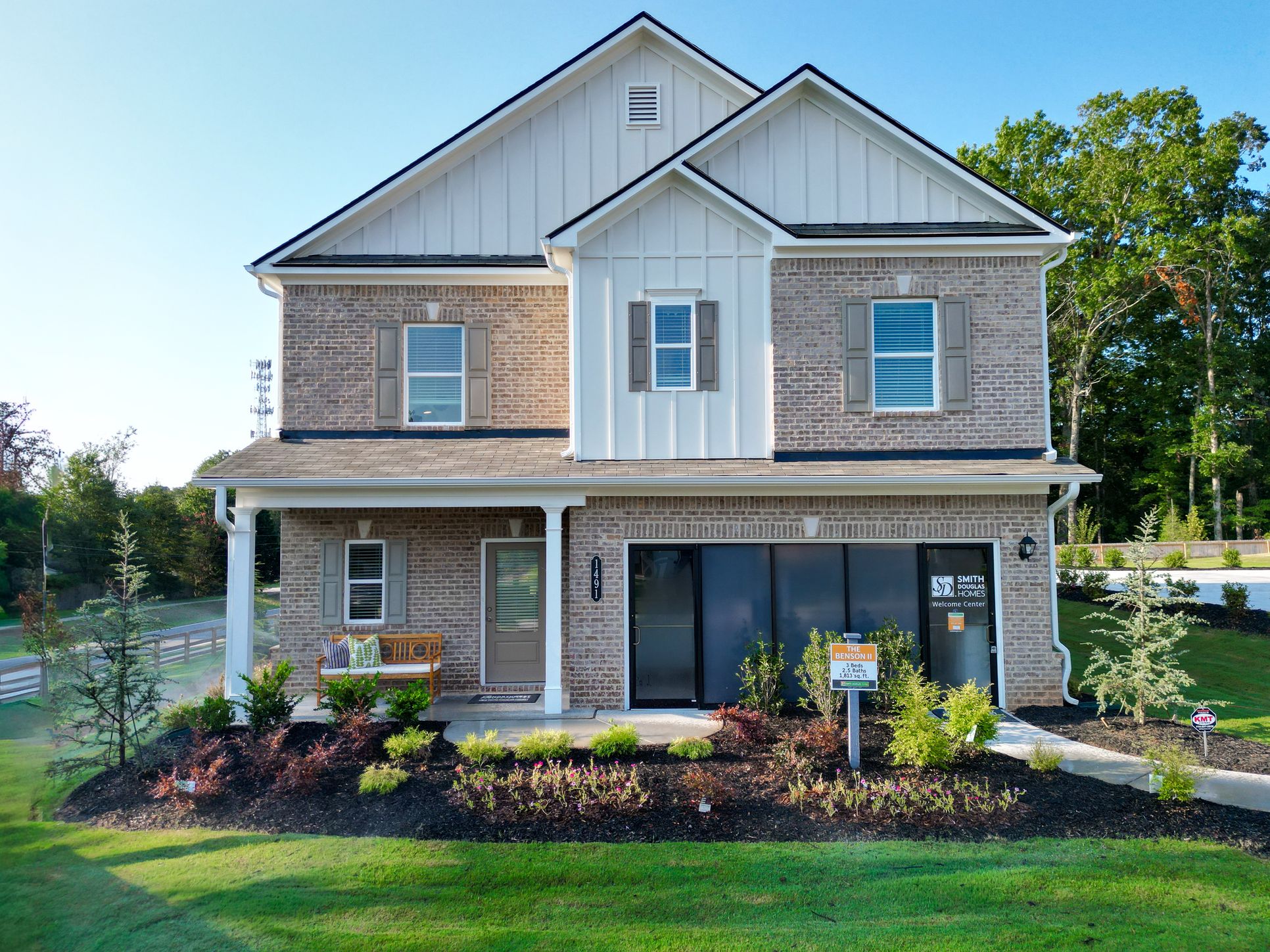 Model Home In Hampton Ga:Trellis Park Model Home Benson II