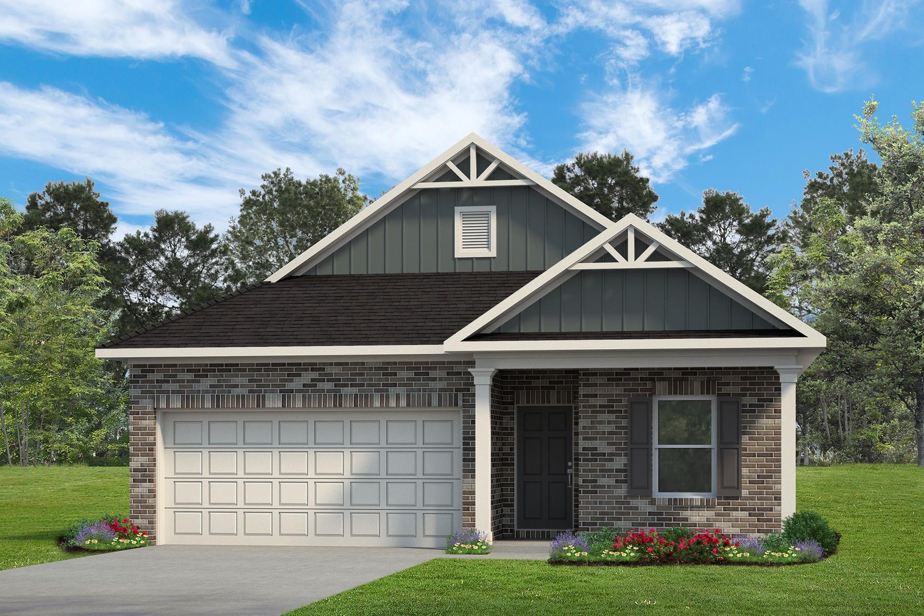 Exterior:The Kettering II- Elevation I