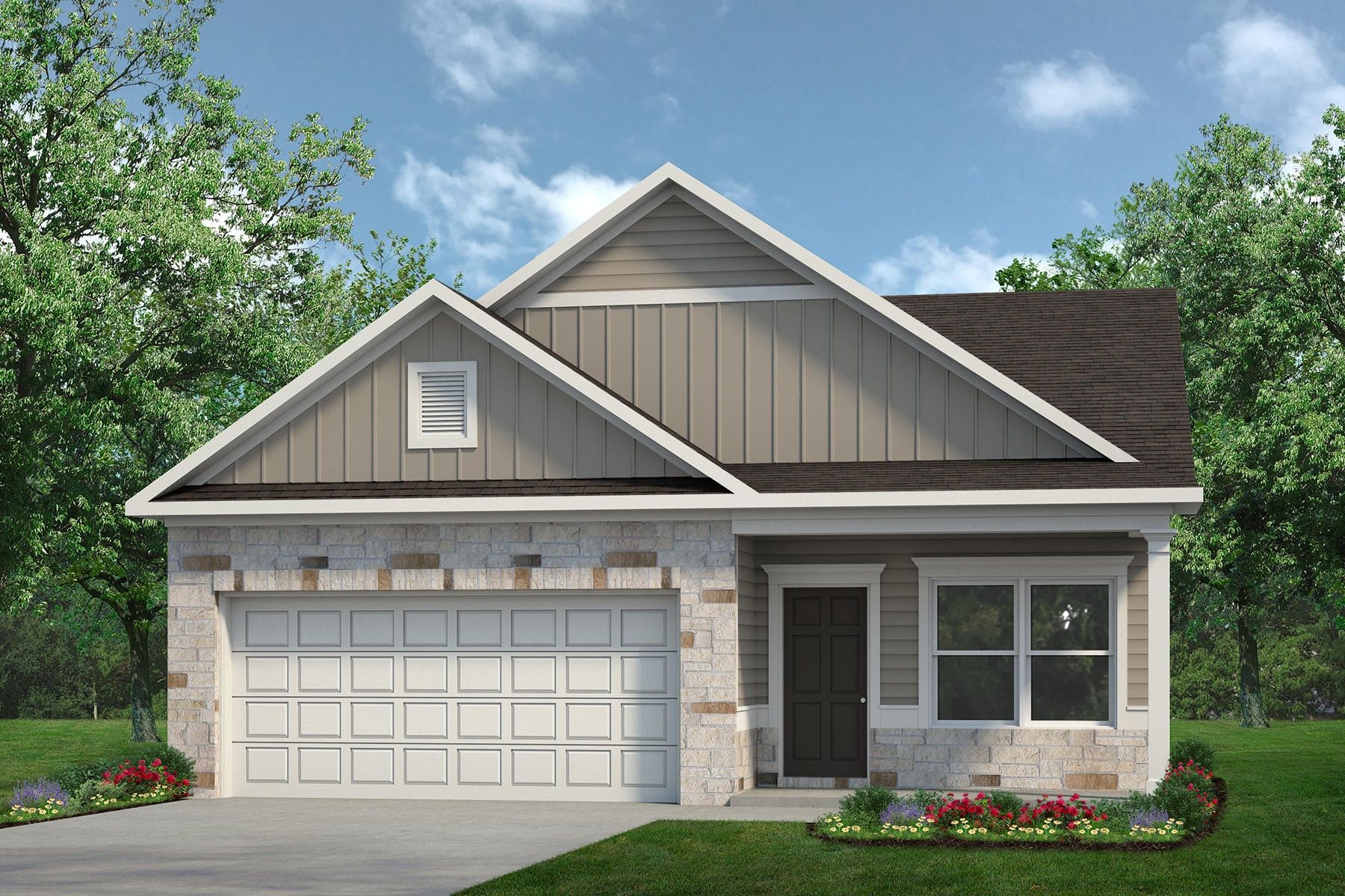 Exterior:The Piedmont- Elevation O