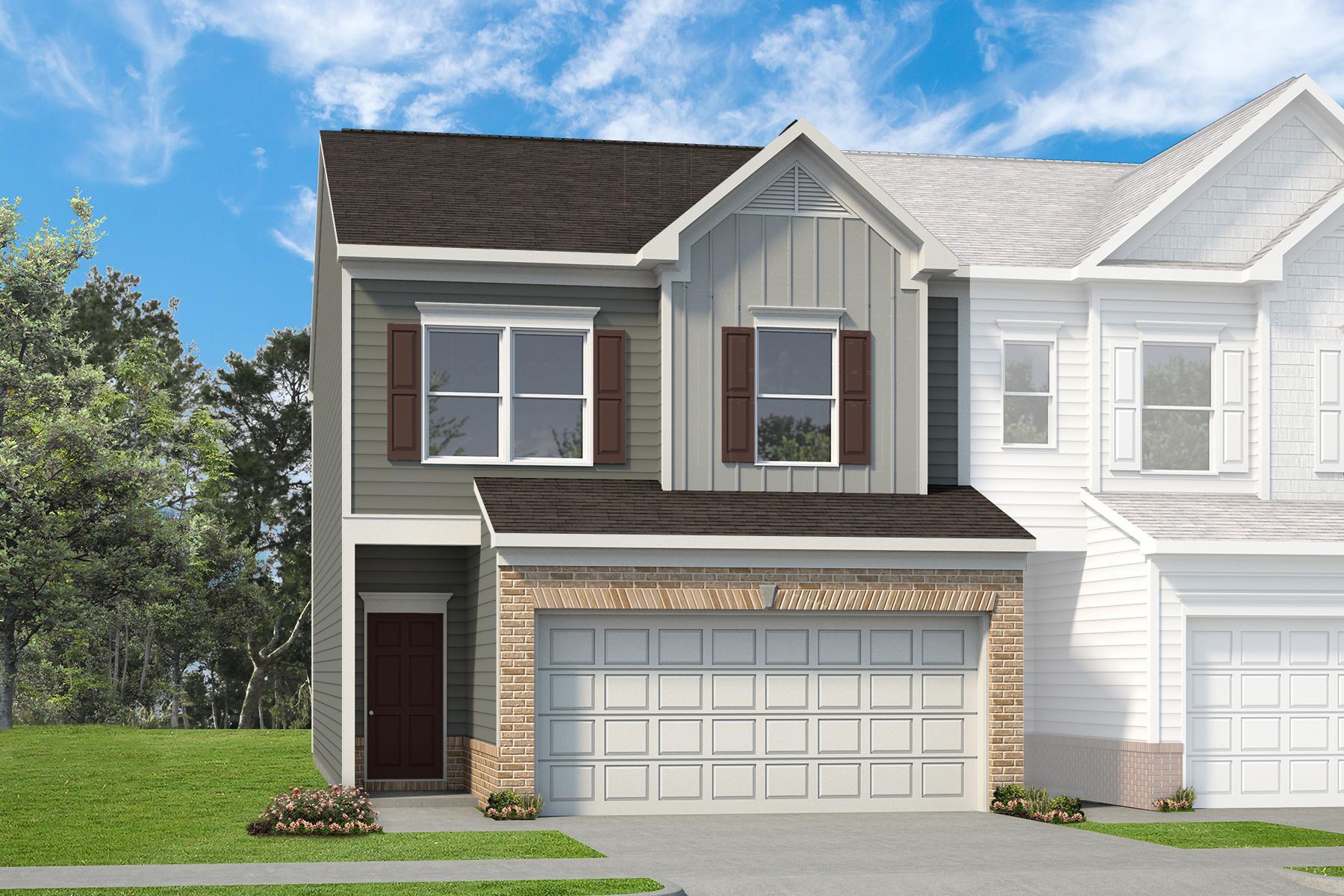 The Maddux II - Elevation D Exterior:The Maddux II - Elevation D Exterior