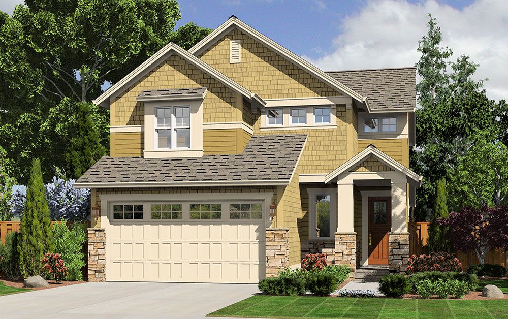 Elevation A:The Willow