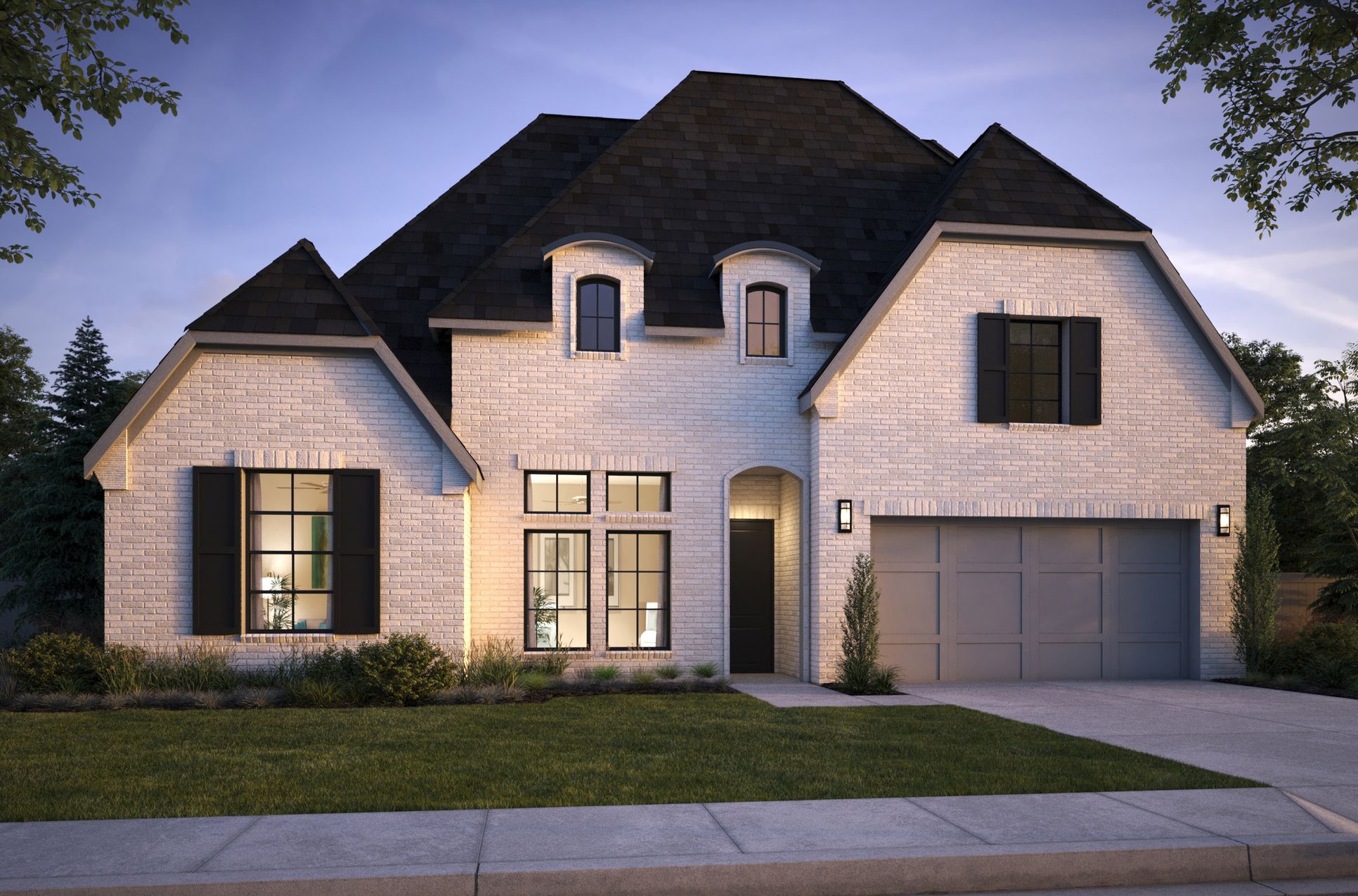 Exterior:Ashland III Elevation A