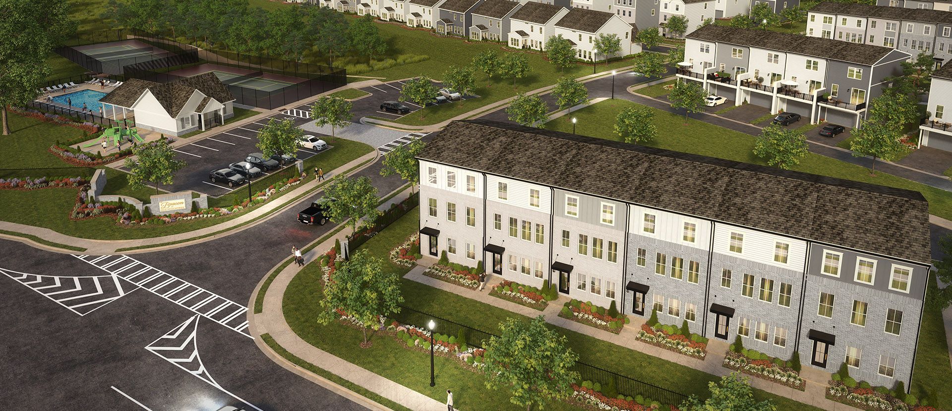 The Beacon at Old Peachtree Townhomes,30043