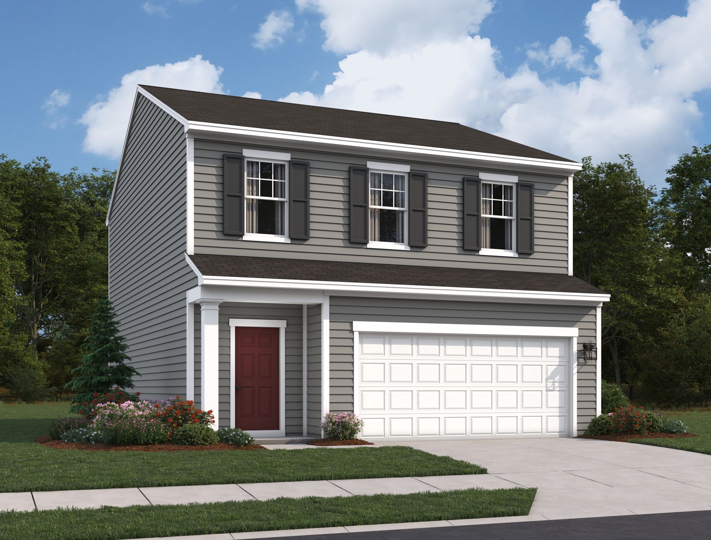 Exterior:Endeavor The Endeavor Home Plan