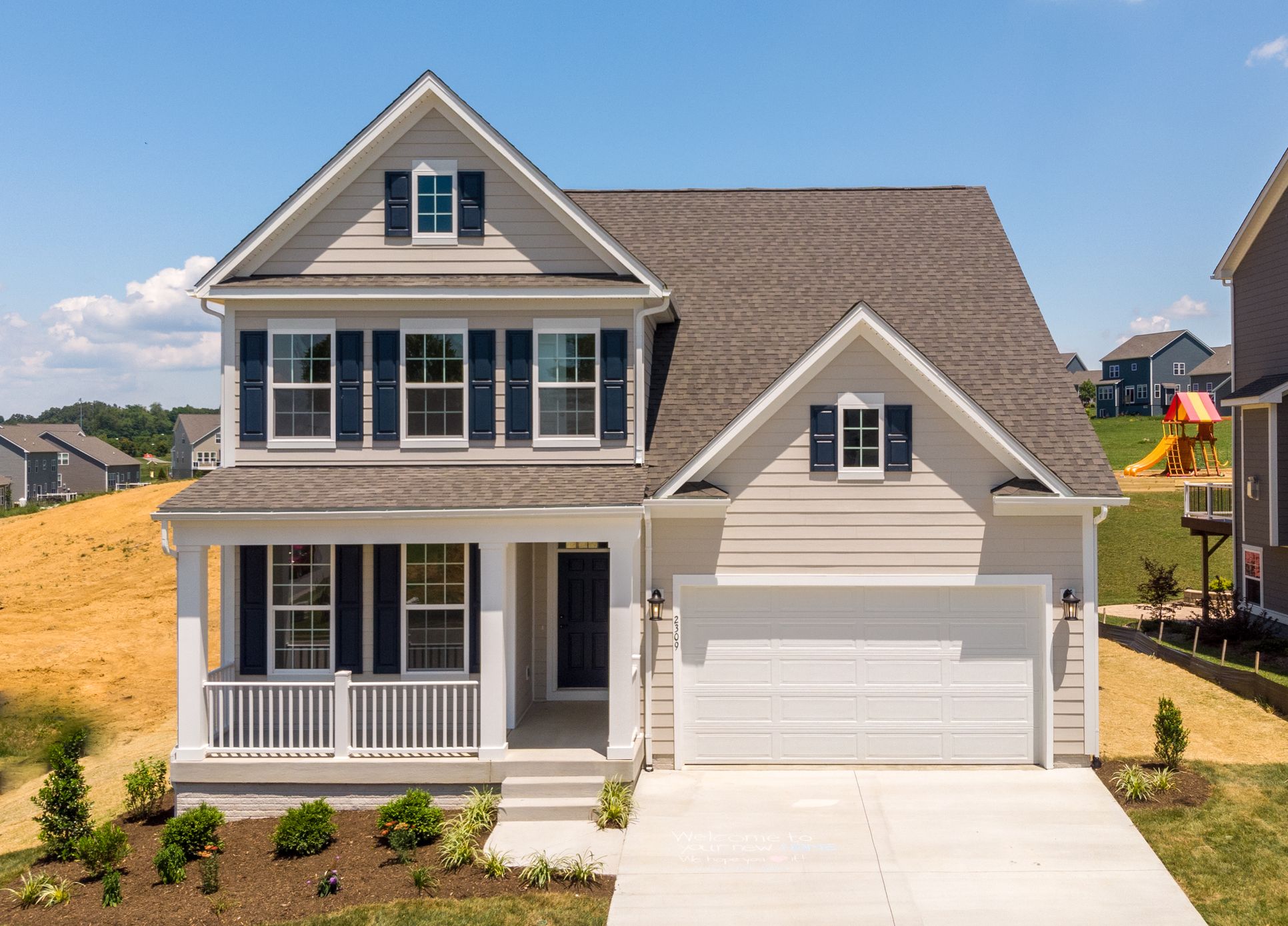 The Madison:Elevation B