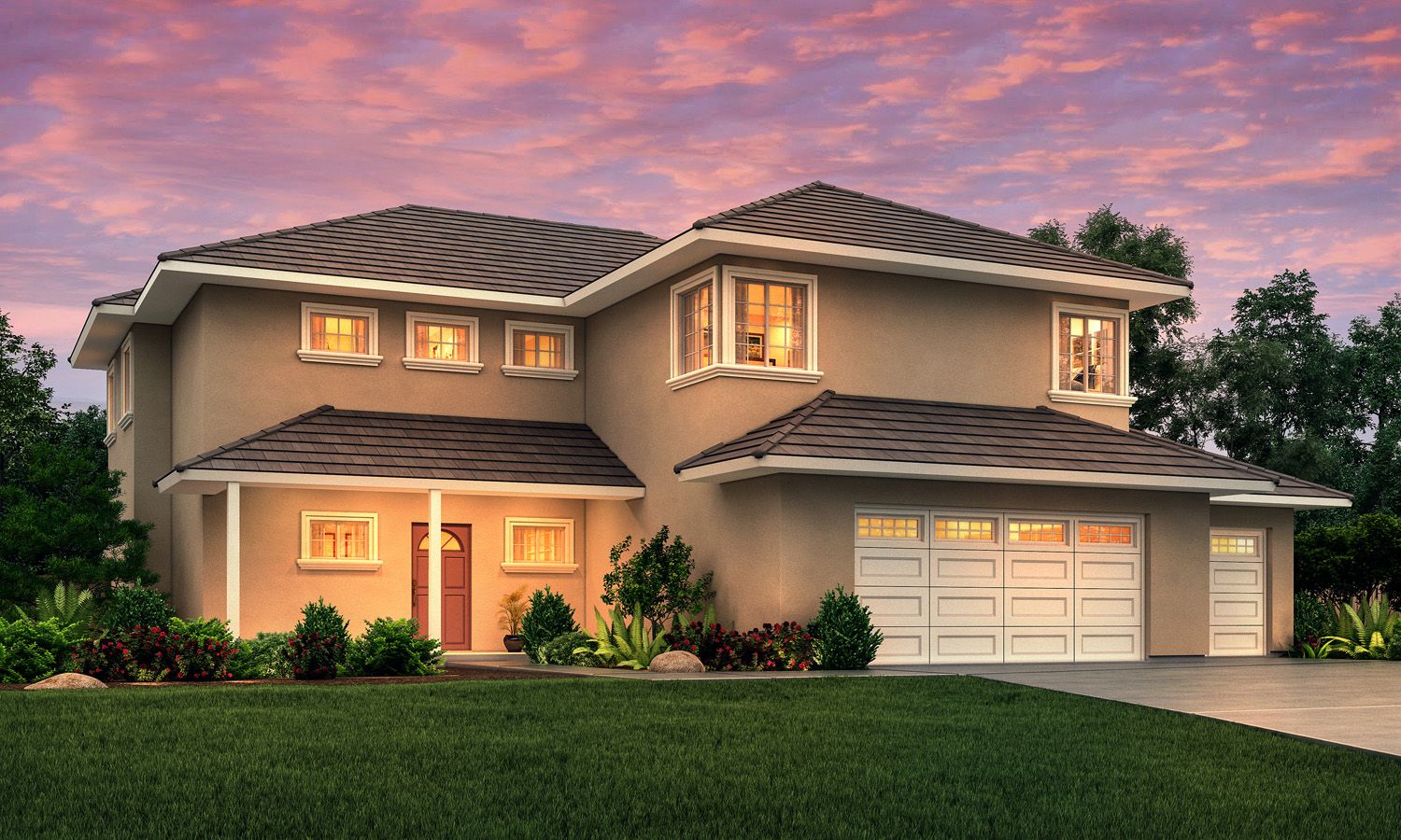 The Ponderosa Elevation A