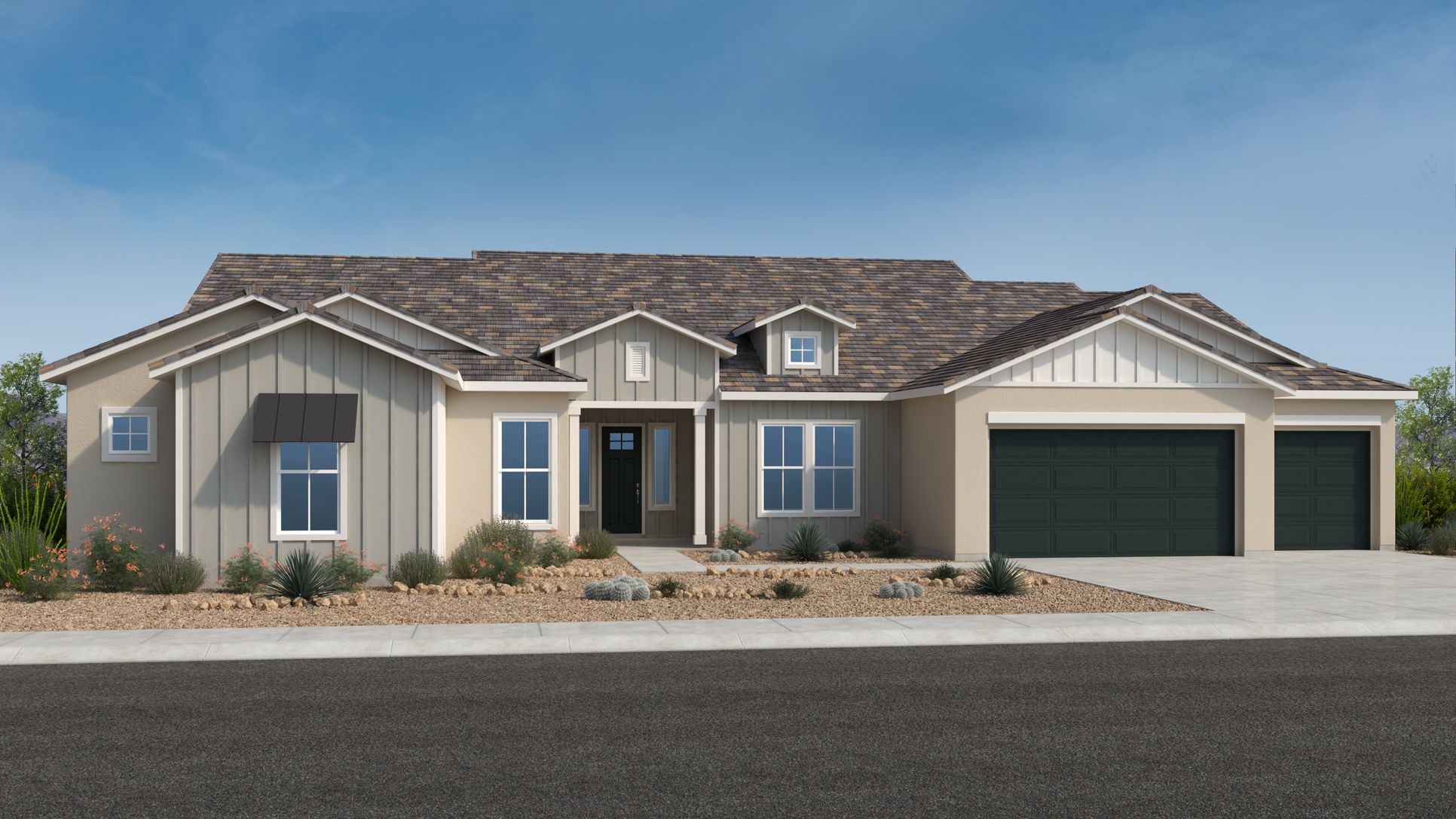 Exterior F - Contemporary Farmhouse