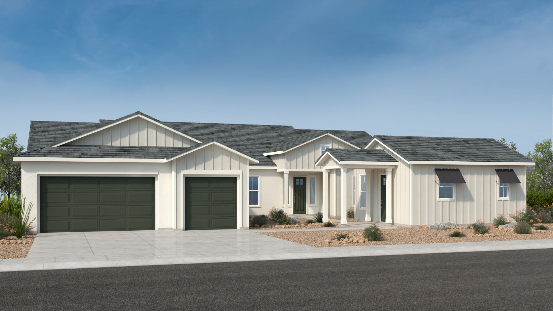 Exterior F - Contemporary Farmhouse