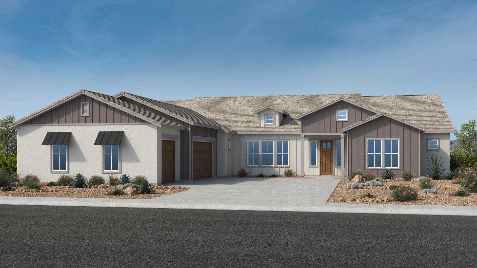 Exterior F - Contemporary Farmhouse