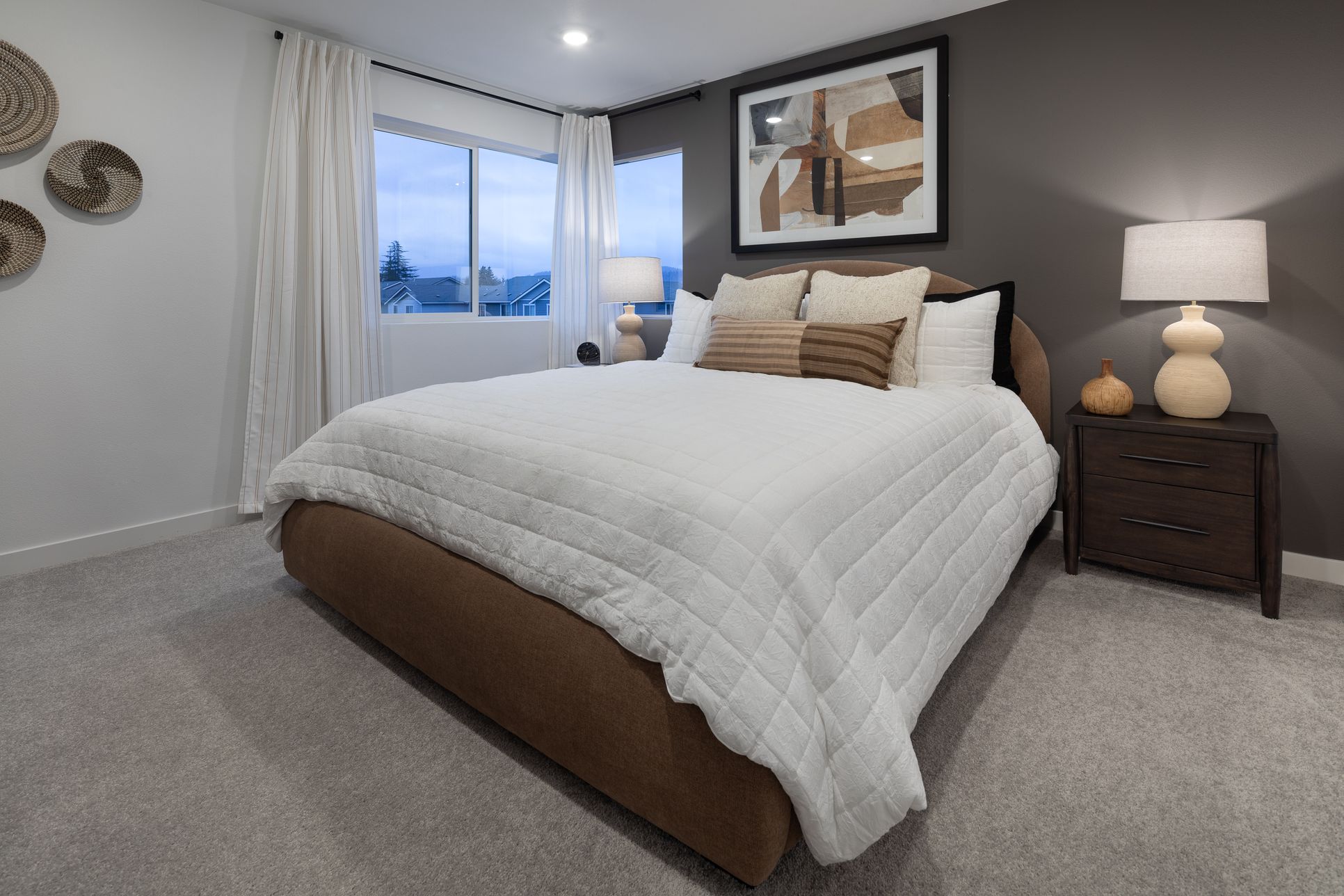 Piper Ridge Townhomes Dahlia Primary Bedroom
