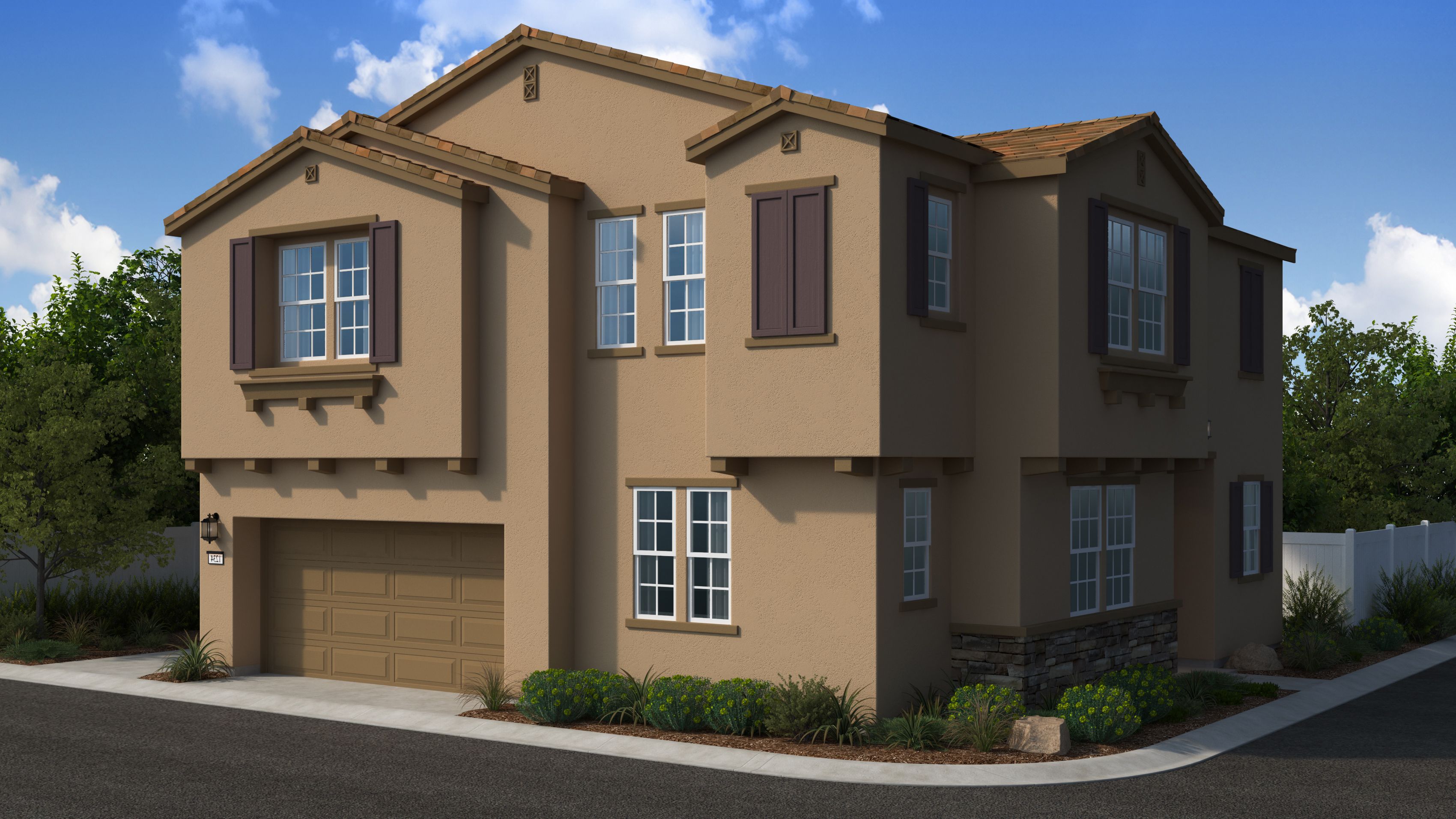 Elevation B - Tuscan