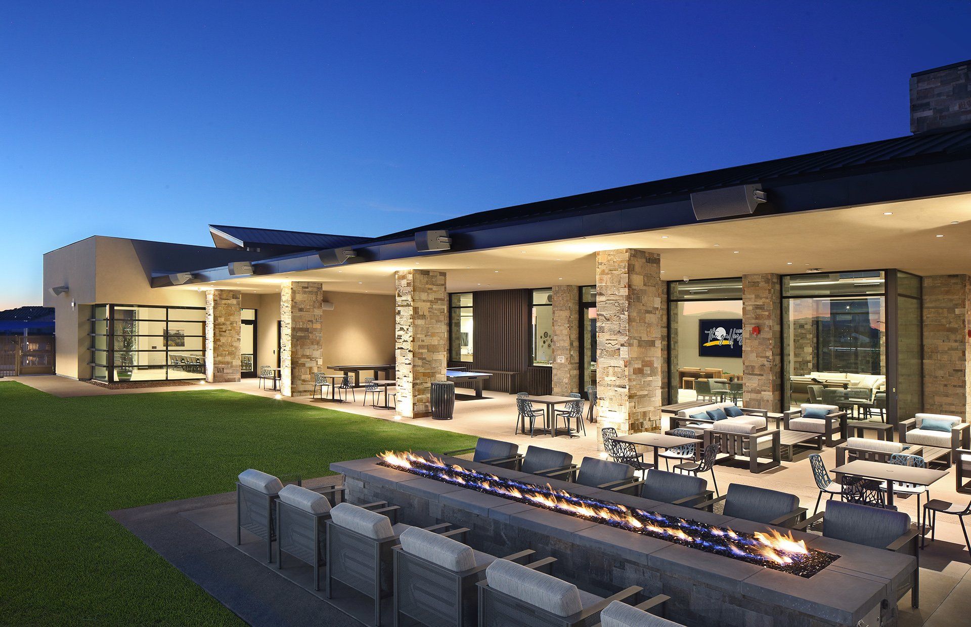 Asante clubhouse outdoor seating 1:Asante clubhouse outdoor seating 1