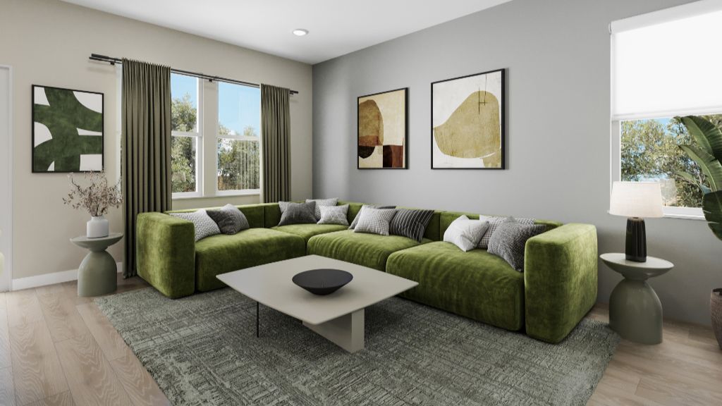 Living Area_ Glacier Floorplan