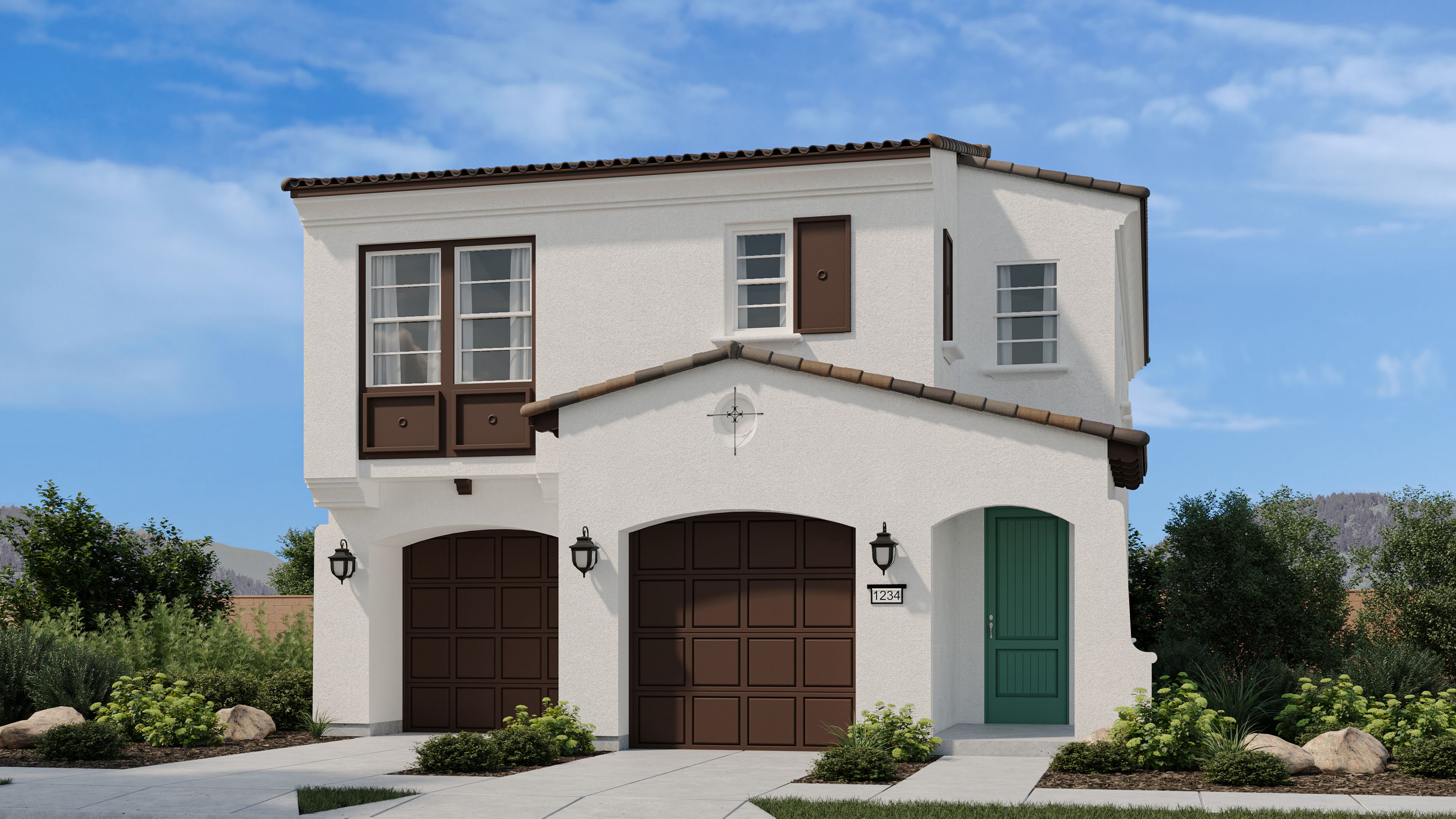 Elevation B - Santa Barbara