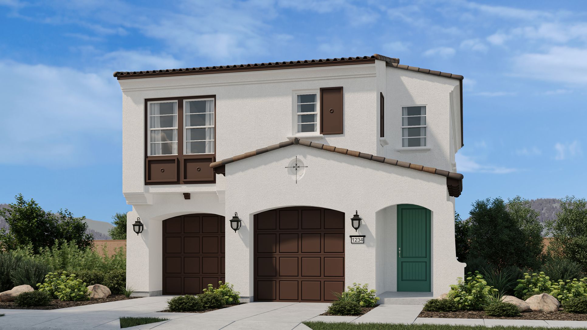 Elevation B - Santa Barbara
