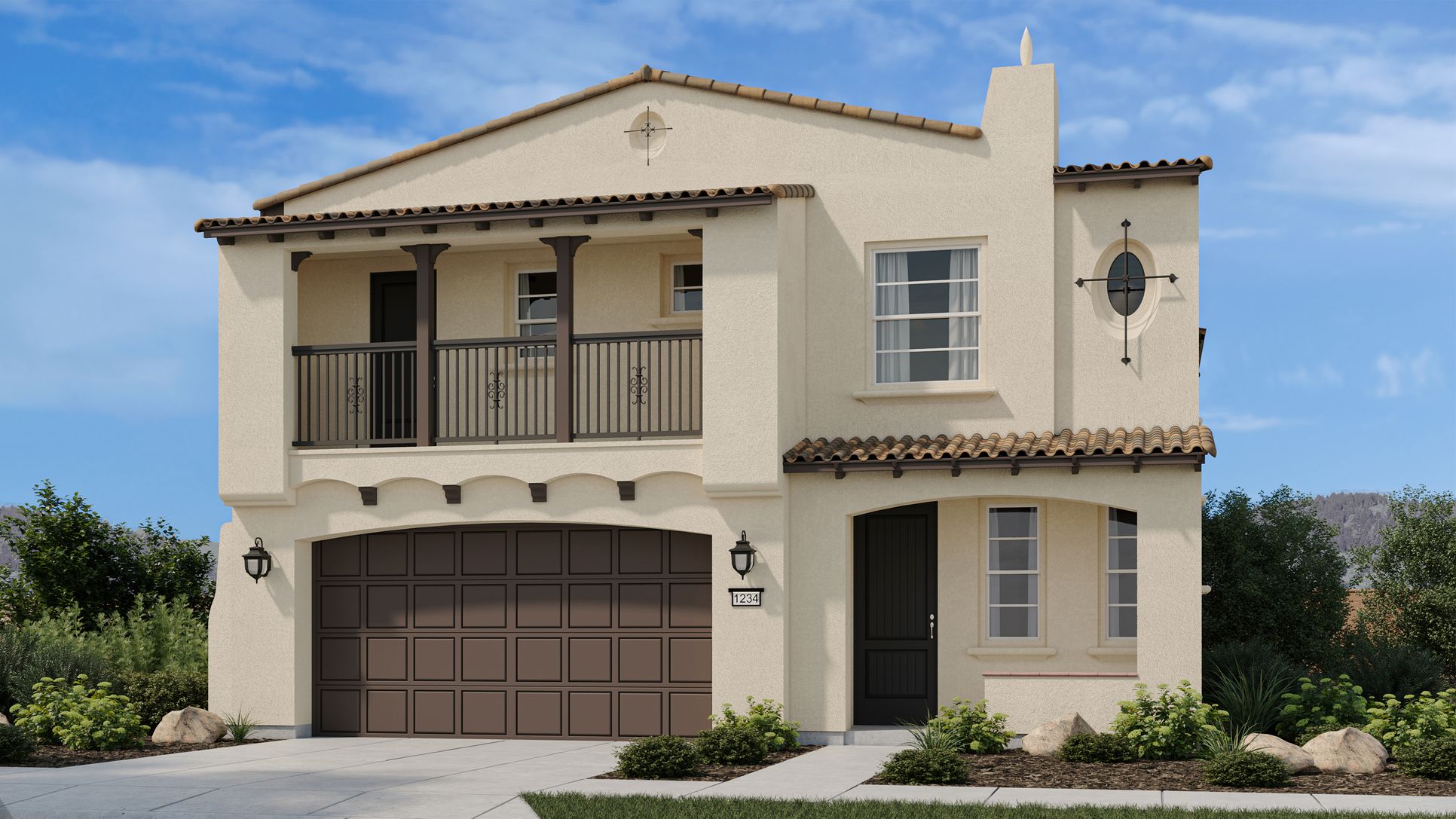 Elevation B - Santa Barbara