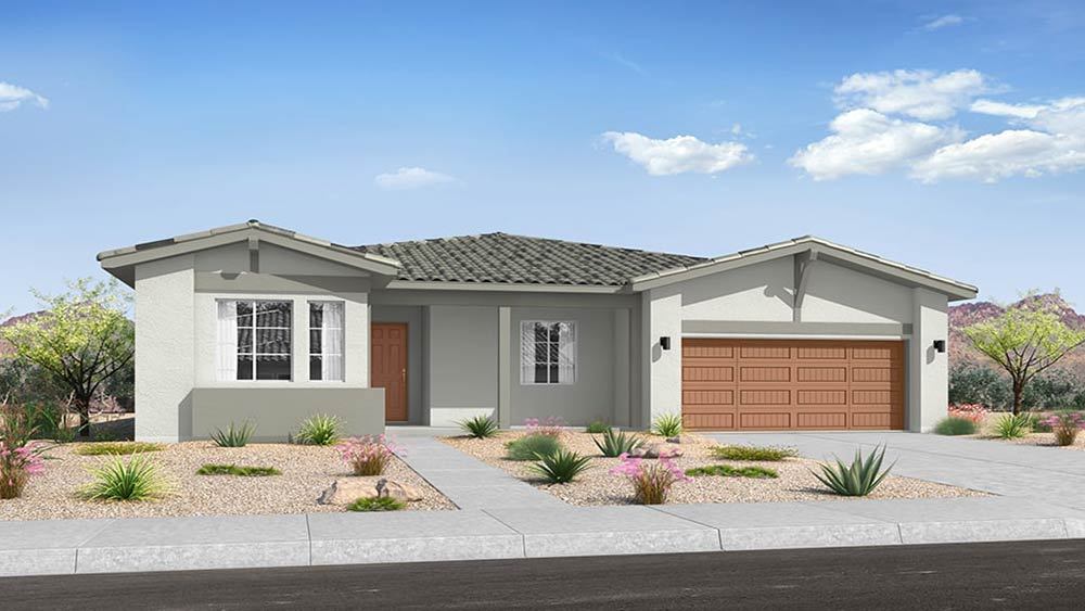 Exteriors Elevation A Desert Contemporary