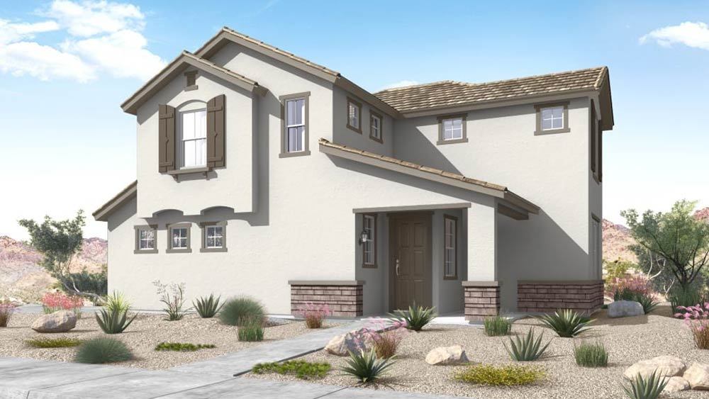 Elevation A Cottage