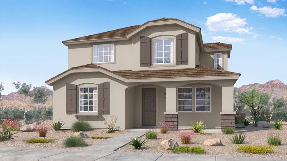 Elevation A Cottage