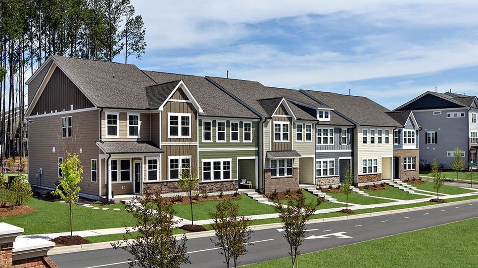 Townes at Westford in Apex, NC New Homes by Taylor Morrison