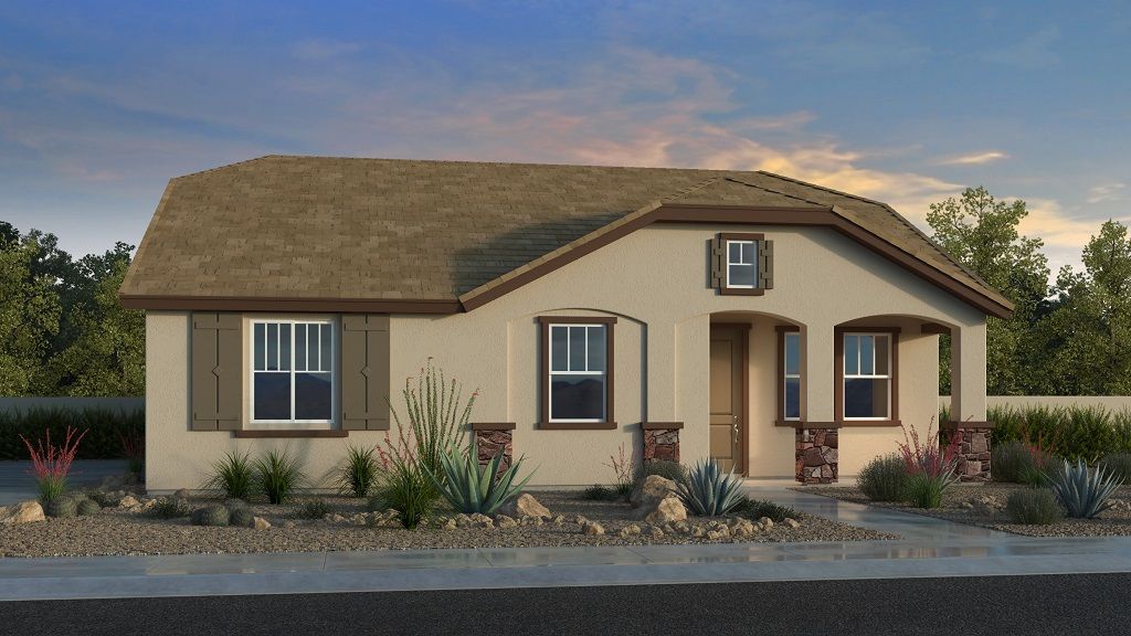 Elevation A Cottage